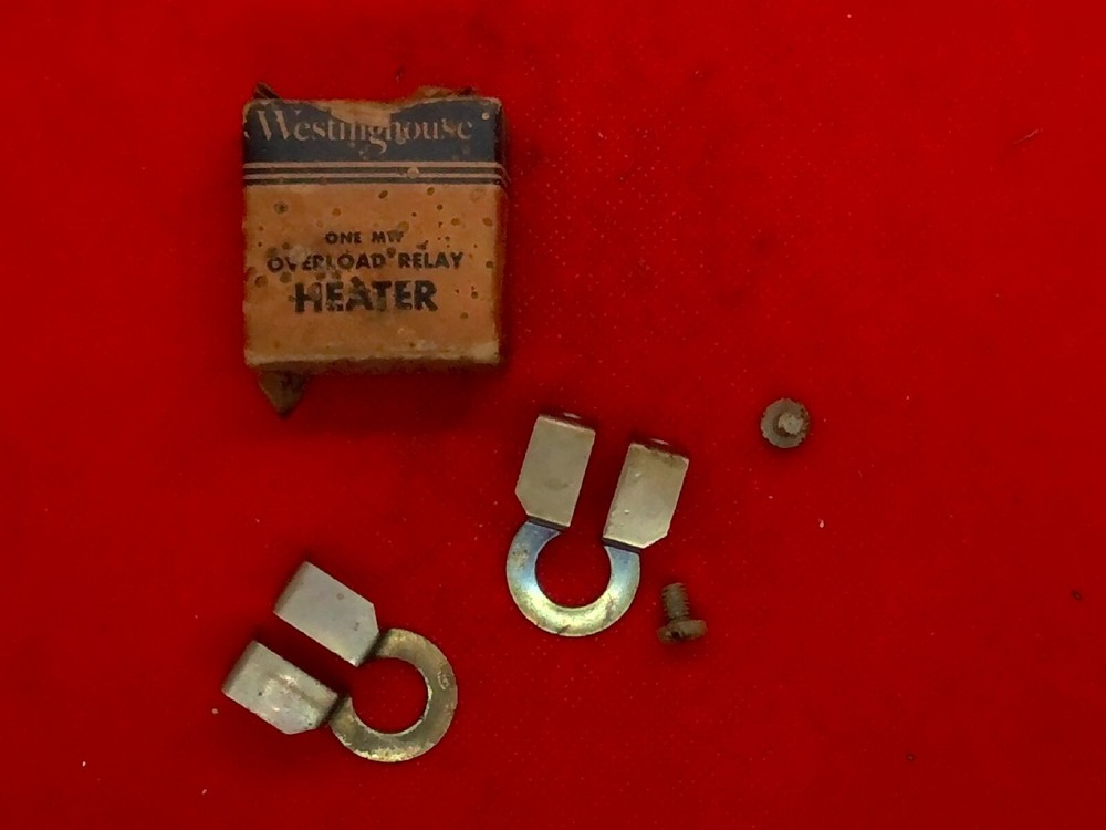 WESTINGHOUSE BE-1.4 OVERLOAD RELAY HEATER