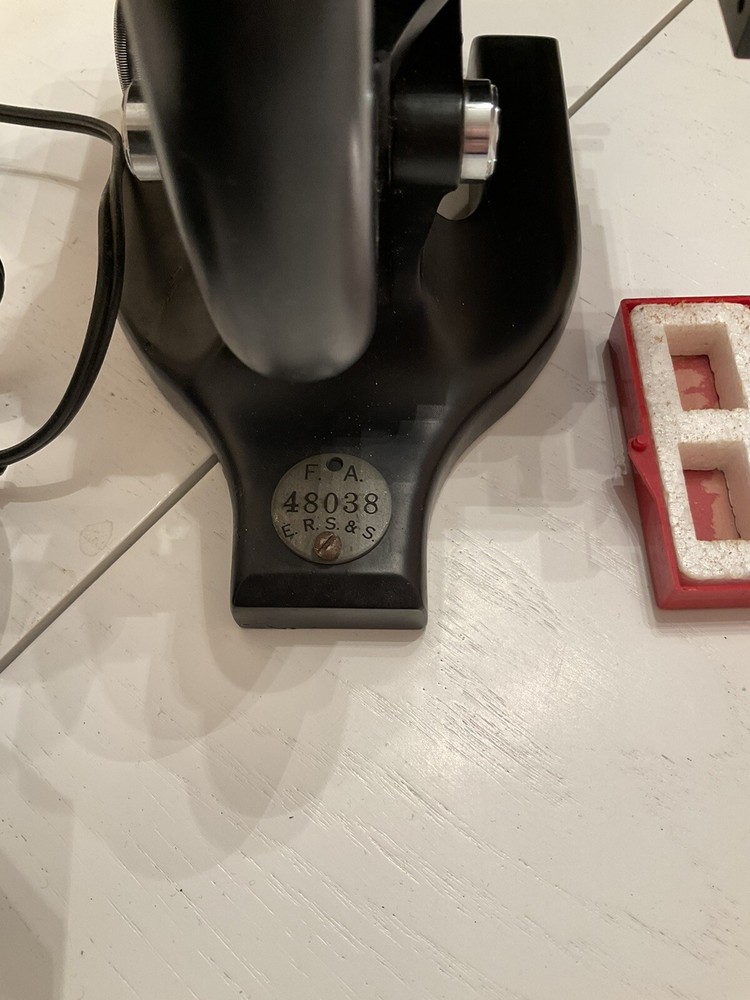 Vintage Spencer Buffallo Microscope With Case