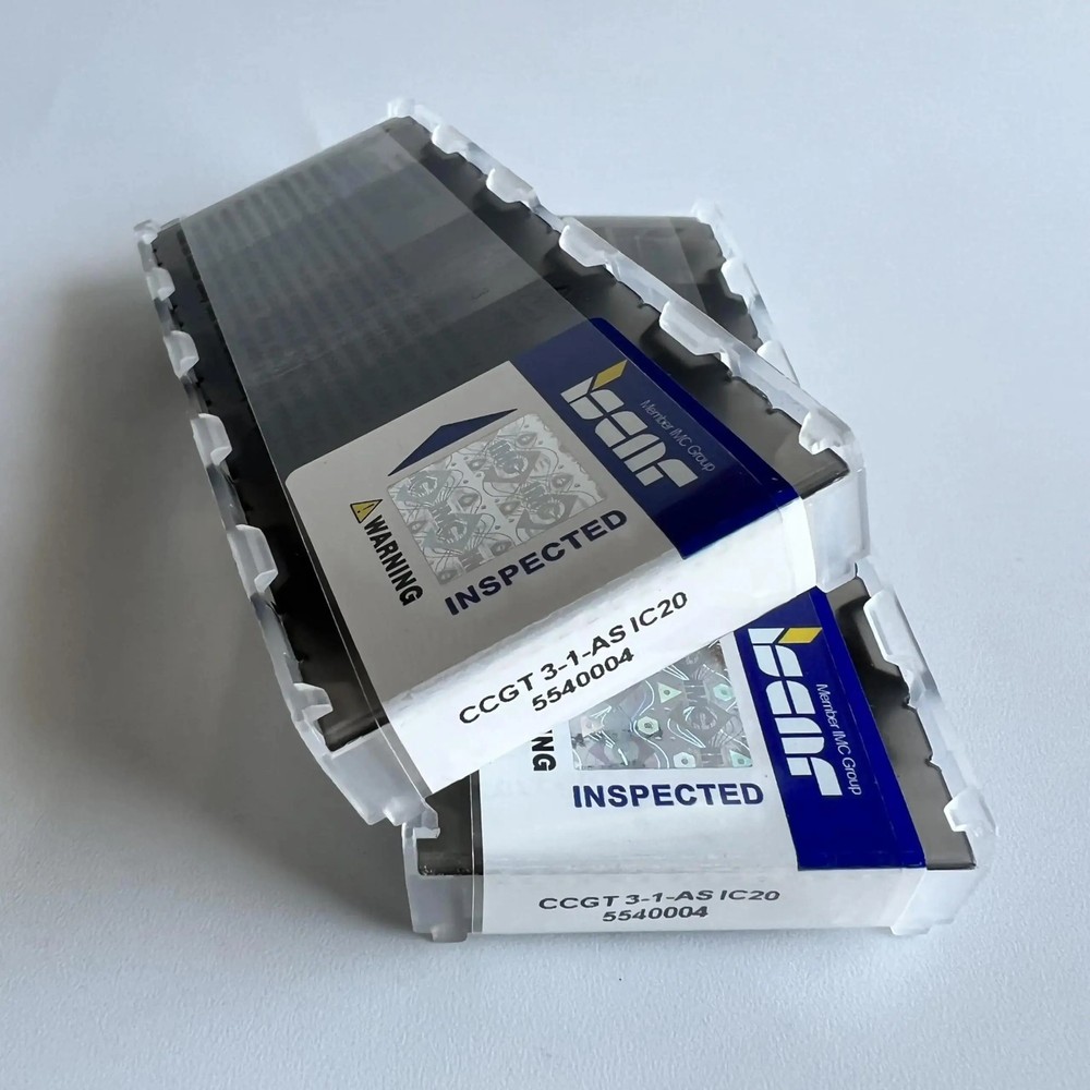 ISCAR / CCGT09T304-AS IC20 /  10 Pcs