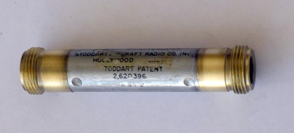 Stoddard 60 dB, 50 Ohms, Fixed Attenuator