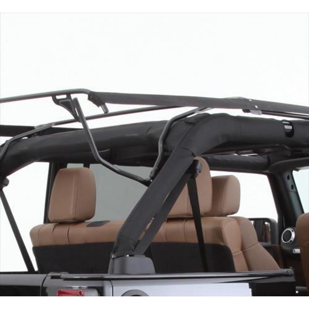 Smittybilt 91305 OE Style Black Soft Top Bow Assembly for 07-18 Jeep Wrangler JK