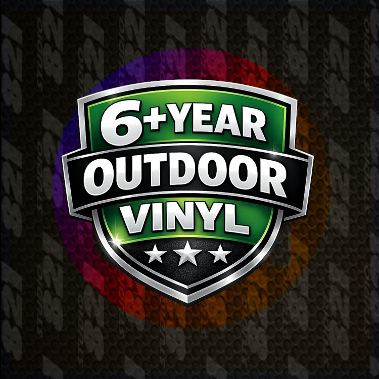 Custom Windshield Banner Decal – Personalized Text Logo | AS1 Vinyl Stick