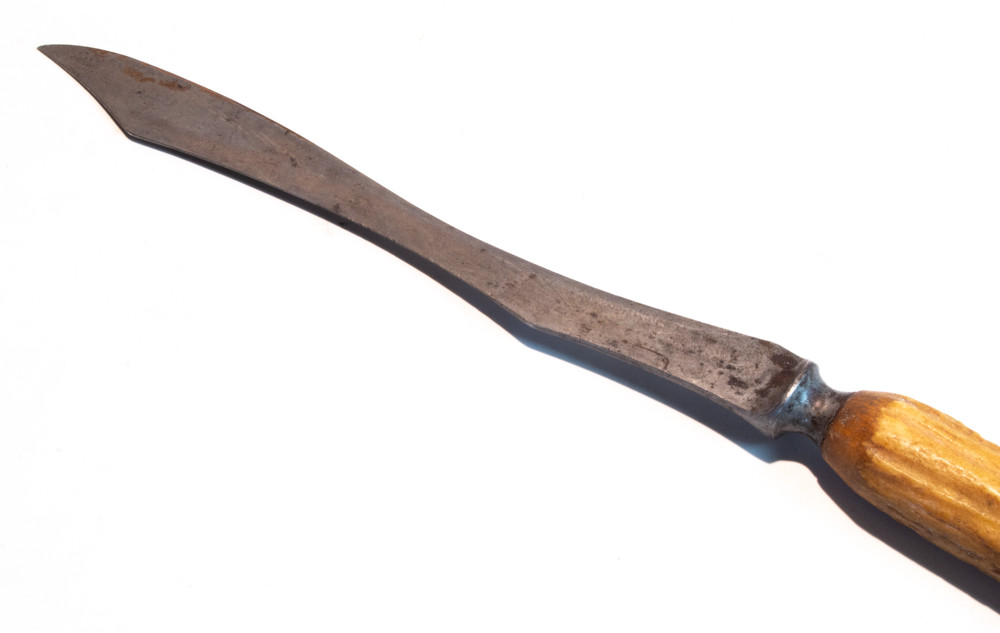 Vintage Stag Handle Kitchen Knife