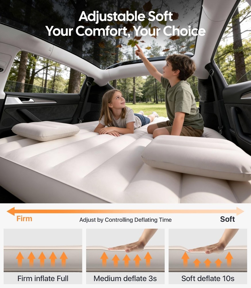 Tesla Model Y Air Bed Self Inflating USB C