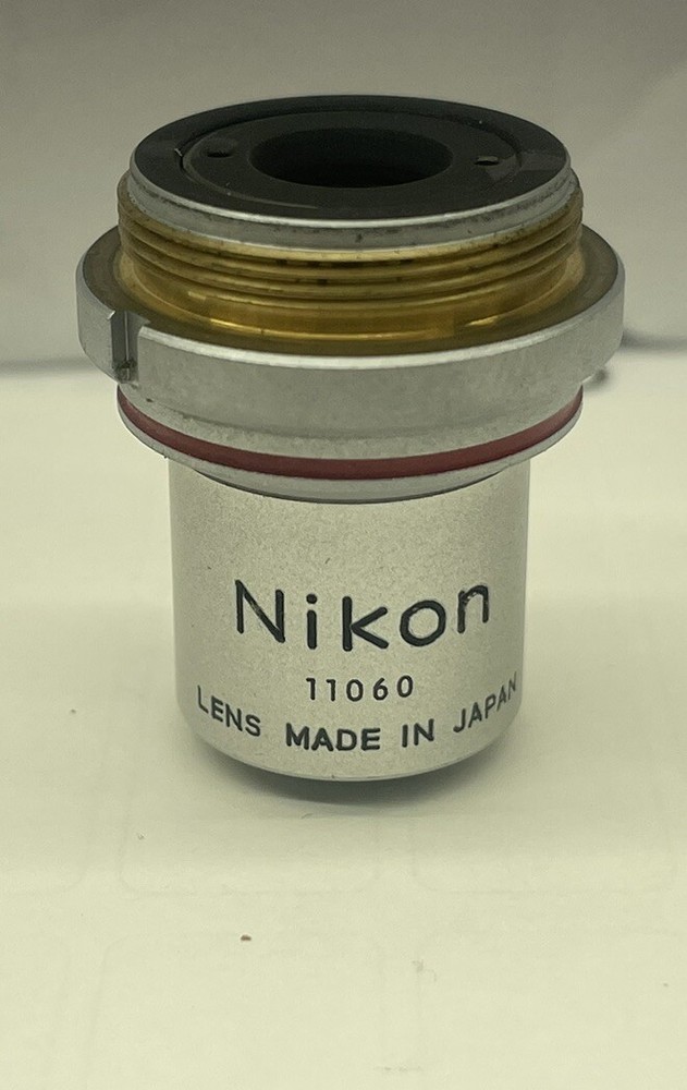 NIKON 4  0.1 - Microscope Objective / USED