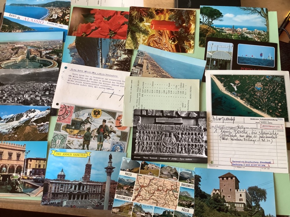 Italy collection postal postcards 20 items Ref A2043