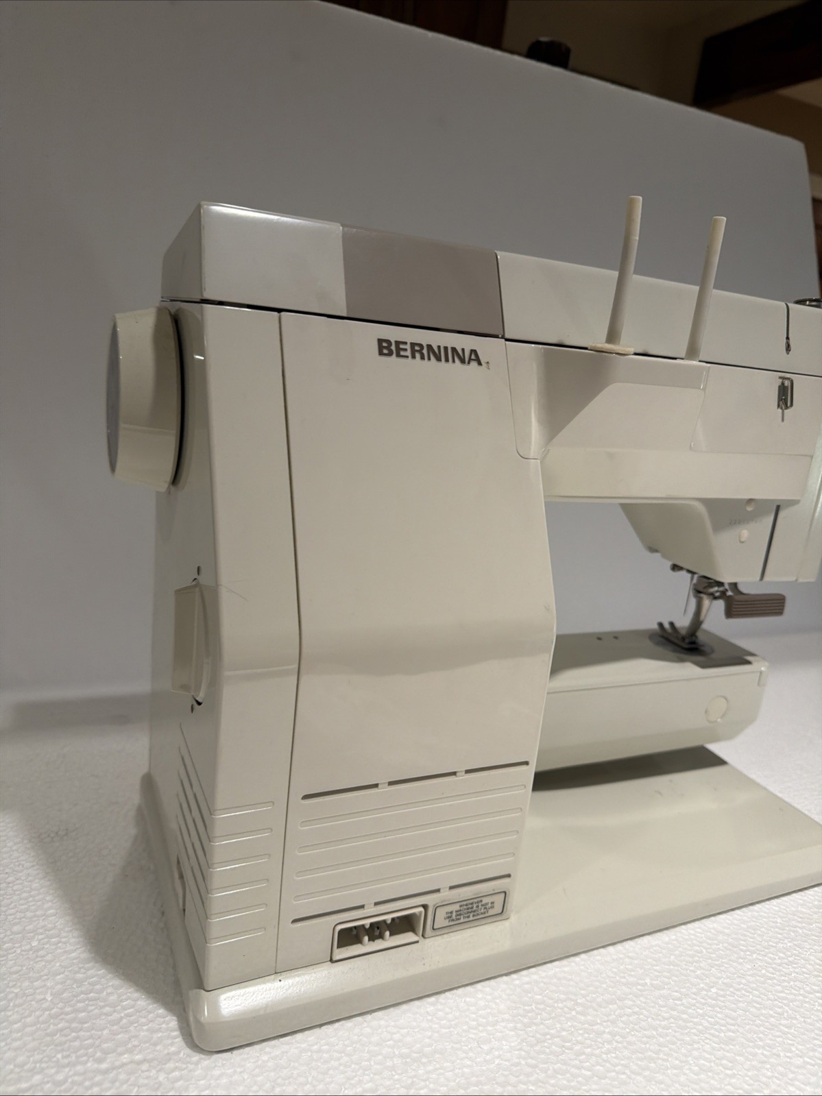 BERNINA Record 930 Electronic Sewing Machine UNTESTED No Power Cord No Pedal