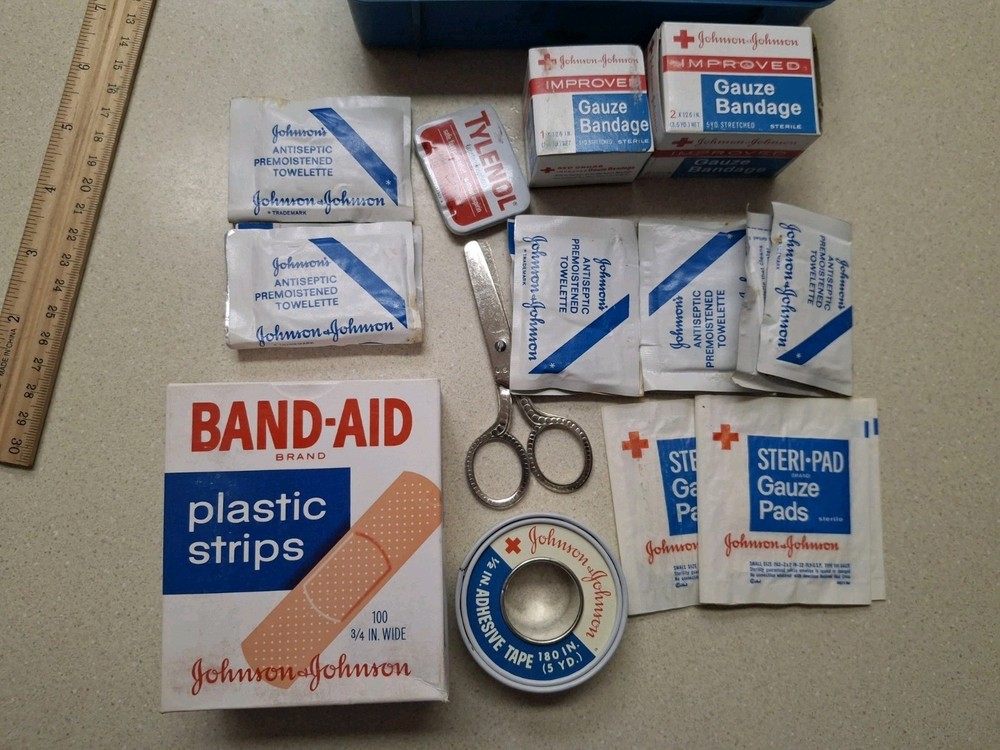 Old first aid kit