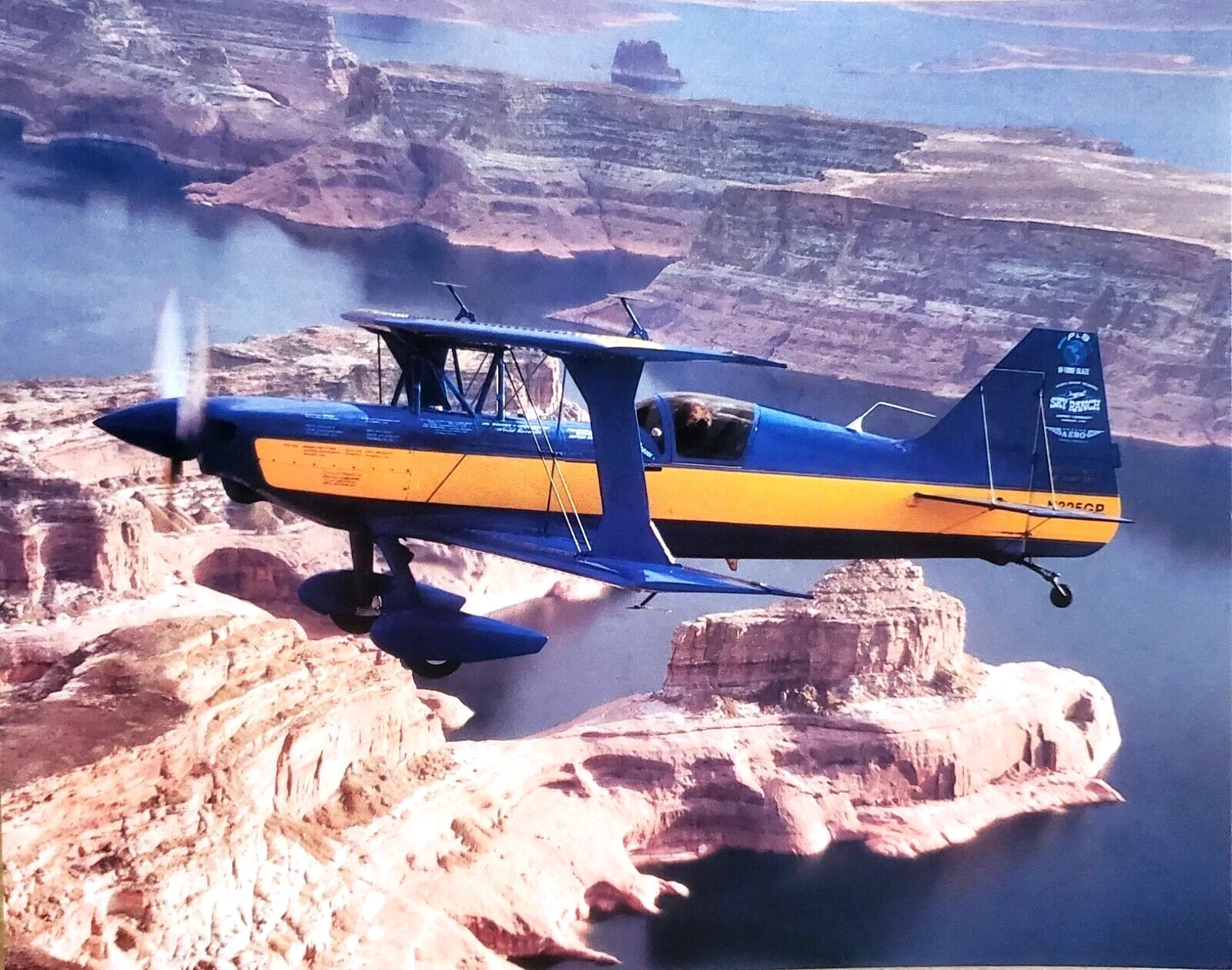 Ultimate 10-300 Biplane Vintage Photo - Aviation Airshow Company - Pilot Osterud