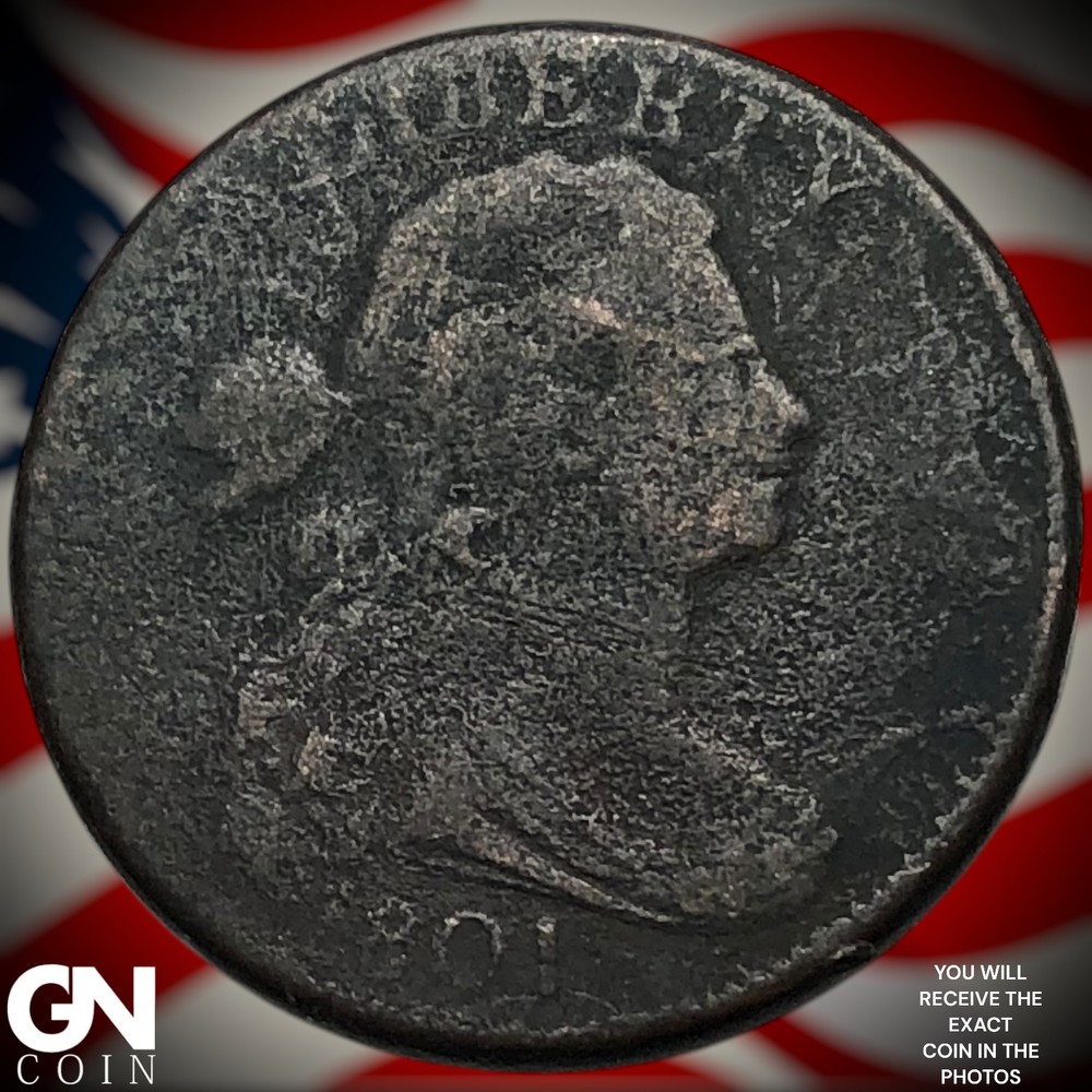 1801 Draped Bust Large Cent Z0738