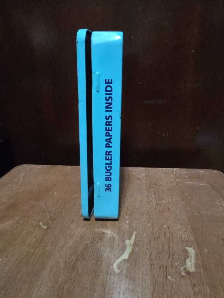 Vintage Bugler Cigarette Empty Tin Can