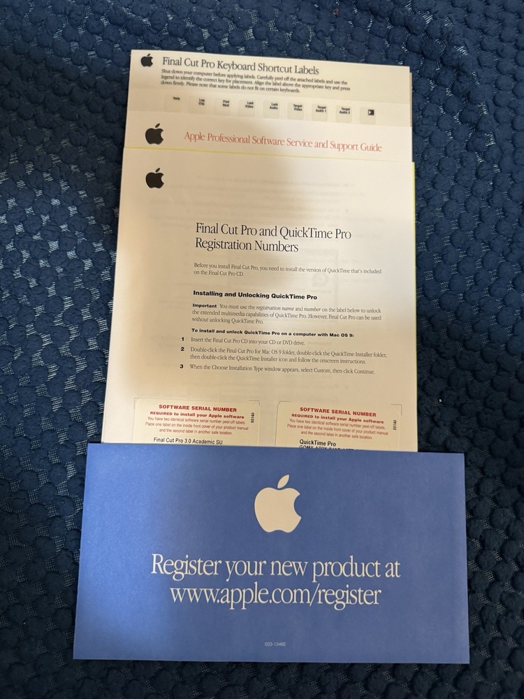 Apple Final Cut Pro 3 Academic Lab Version