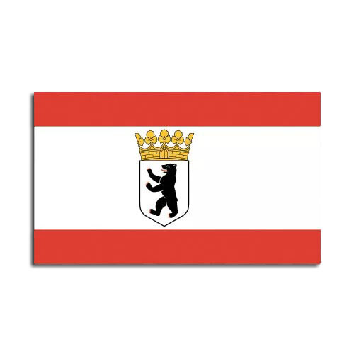 Landesflagge Berlin Flag Sticker Decal
