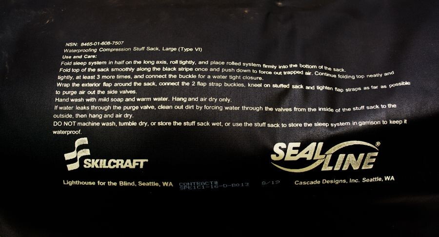 U.S. G.I. USMC COMPRESSION STUFF SACK DRY BAG