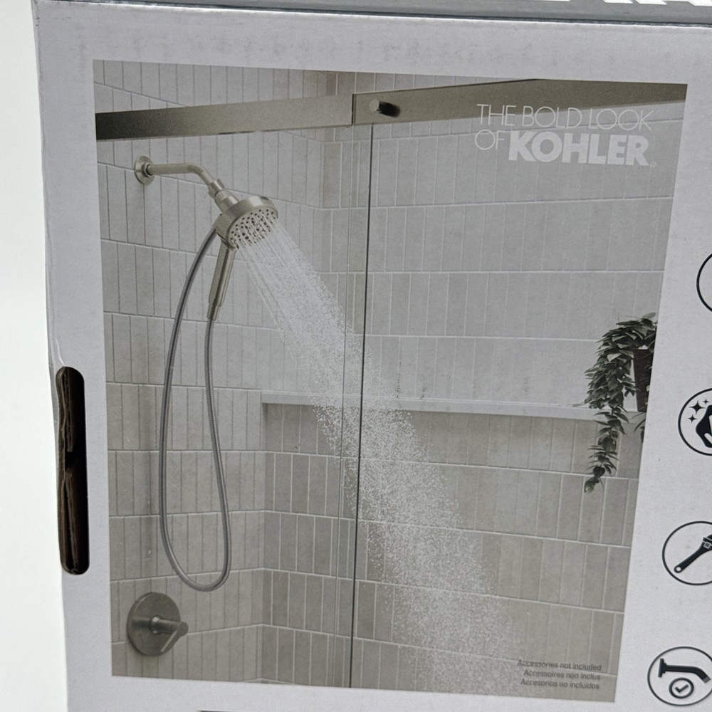 Kohler Assert Multifunction Handshower – Brushed Nickel Finish