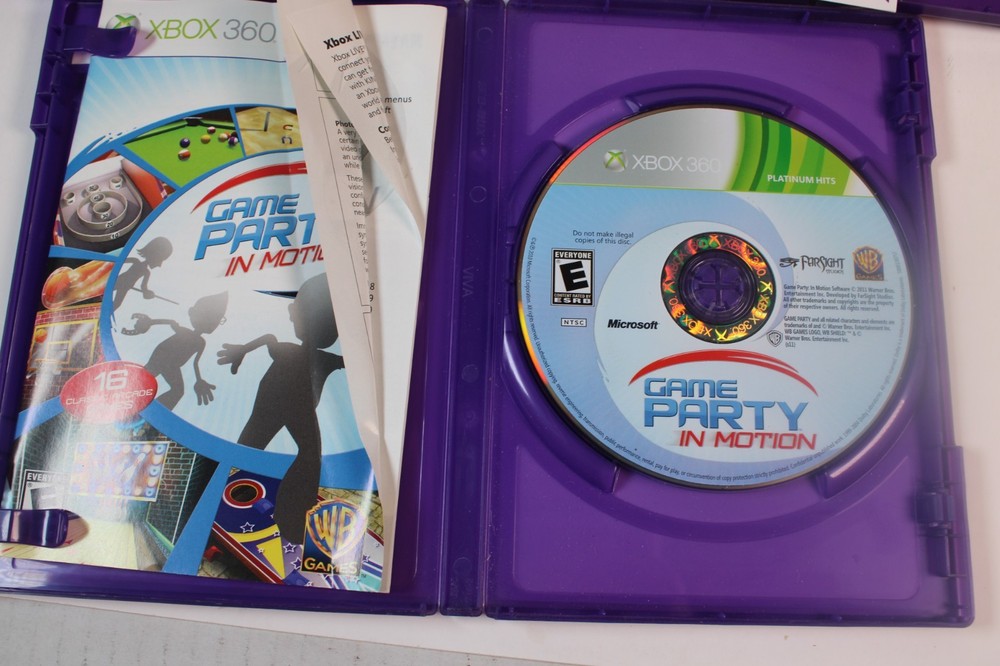 Microsoft Xbox 360 Kinect Sensor Bar w/ 5 Games, authentic, tested