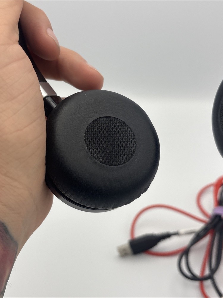 Jabra Evolve 40 Stereo Wired Headset HSC017 With ENC010 USB Controller