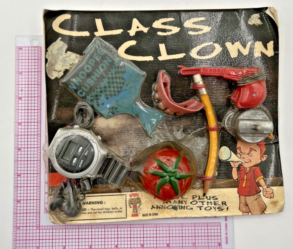 Vintage Vending Display Board Class Clown 0104