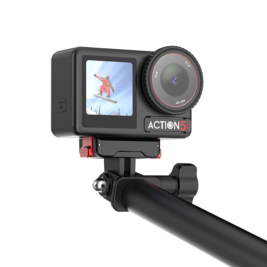 For DJI OSMO ACTION 4/3/5 PRO Magnetic Quick Release Base Quarter Adapter