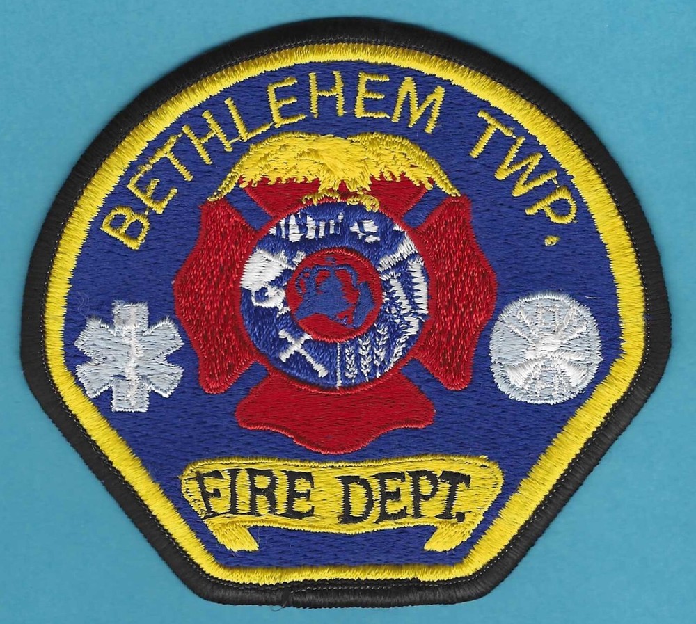 BETHLEHEM TOWNSHIP PENNSYLVANIA FIRE RESCUE PATCH