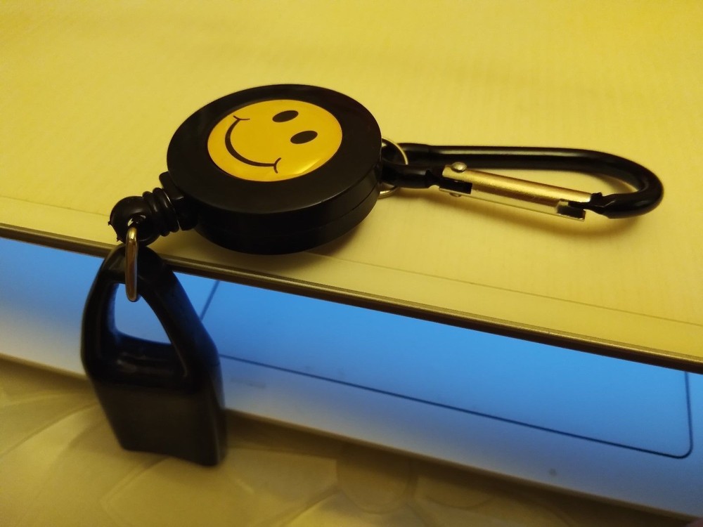 LIGHTER LEASH KEYCHAIN CLIP RETRACTABLE