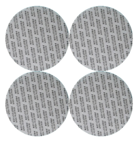 58mm Pressure Sensitive Foam Seal Cap Liner Sealed for your Protection 2.28"