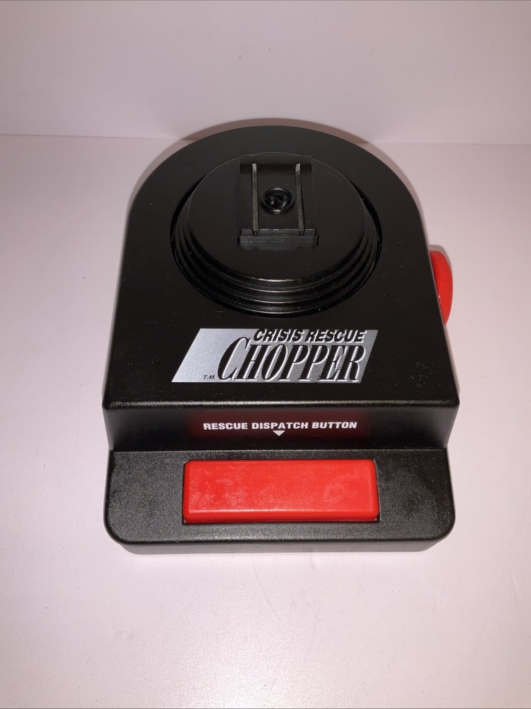 1988 “Crisis Rescue Chopper” Rescue Dispatch Button toy accessory/controller.