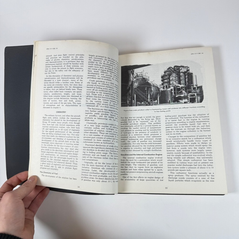 Aircraft Performance Engineering Reciprocating Engines AF Manual 51-9 1954