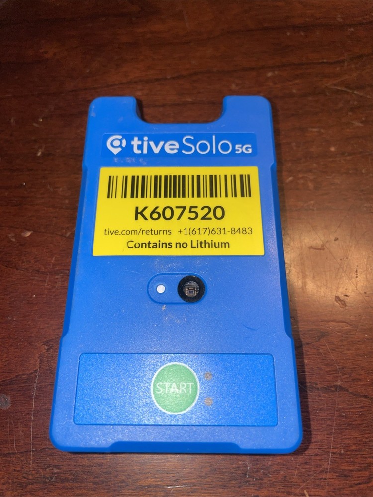 tive Solo 5g Temperature Data Logger Model # TT-7100