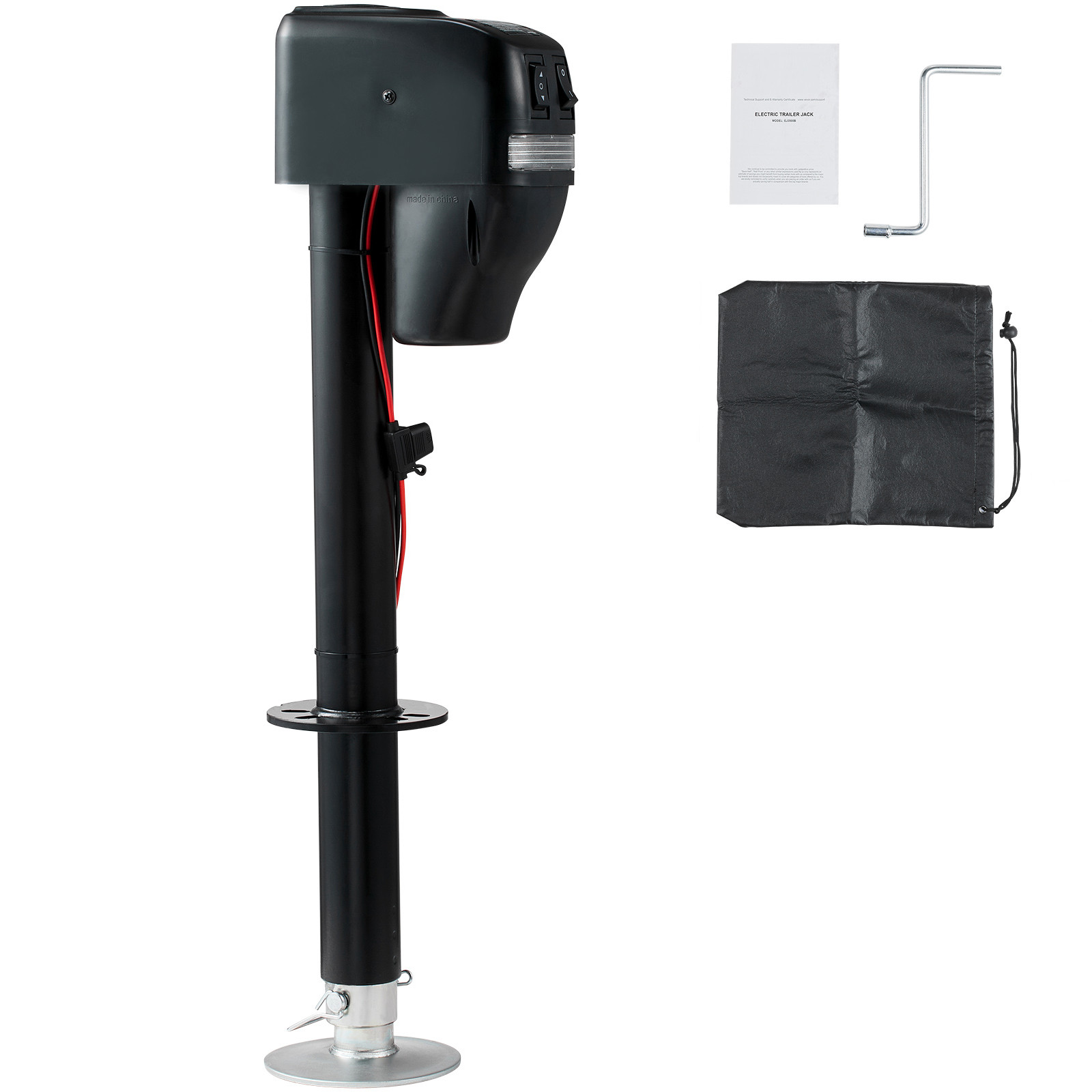 Electric Trailer Jack 4000 lbs Power Tongue Jack for RV Trailer & Camper