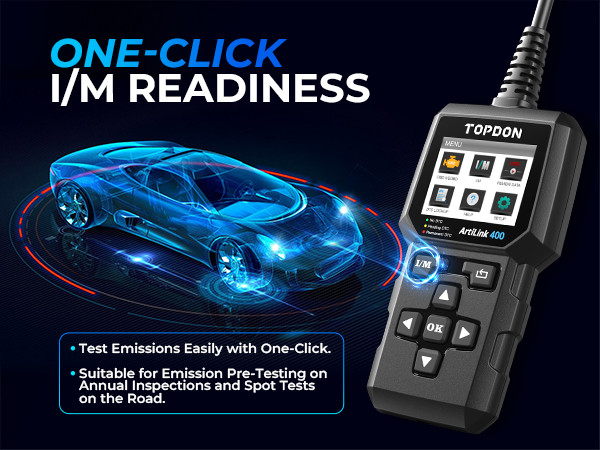 2025 TOPDON ArtiLink 400 Car Code Reader Check Engine Fault