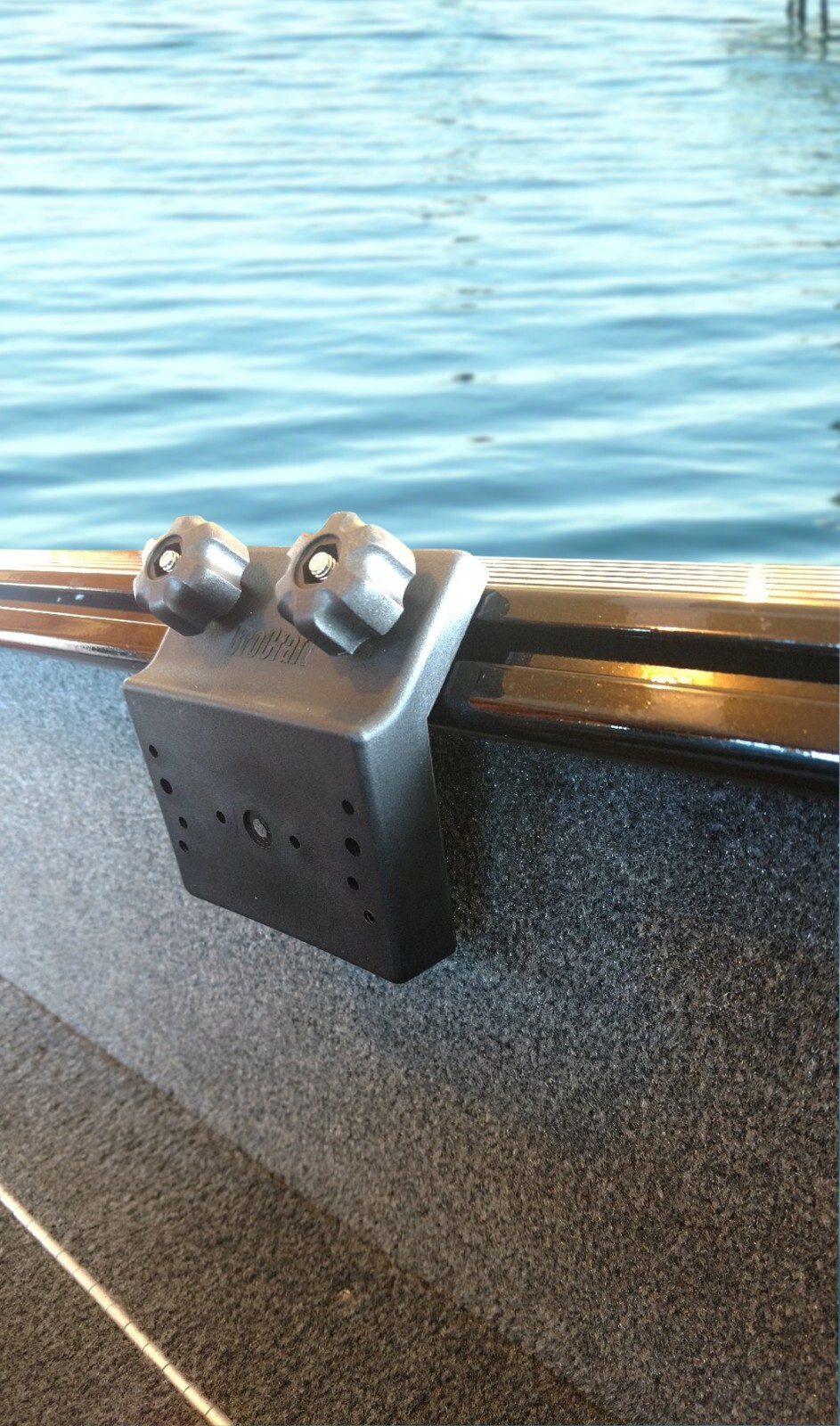 Brocraft 45 Degree Gunnel Tracks Bracket / Lund Angled Sport Trak Bracket