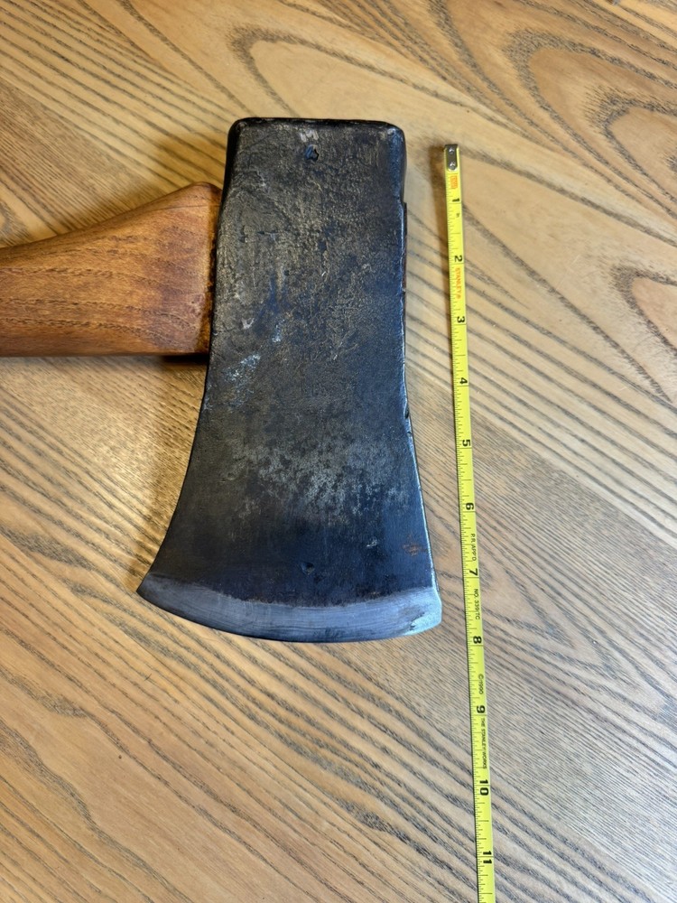 Vintage Rafting Pattern Felling Axe