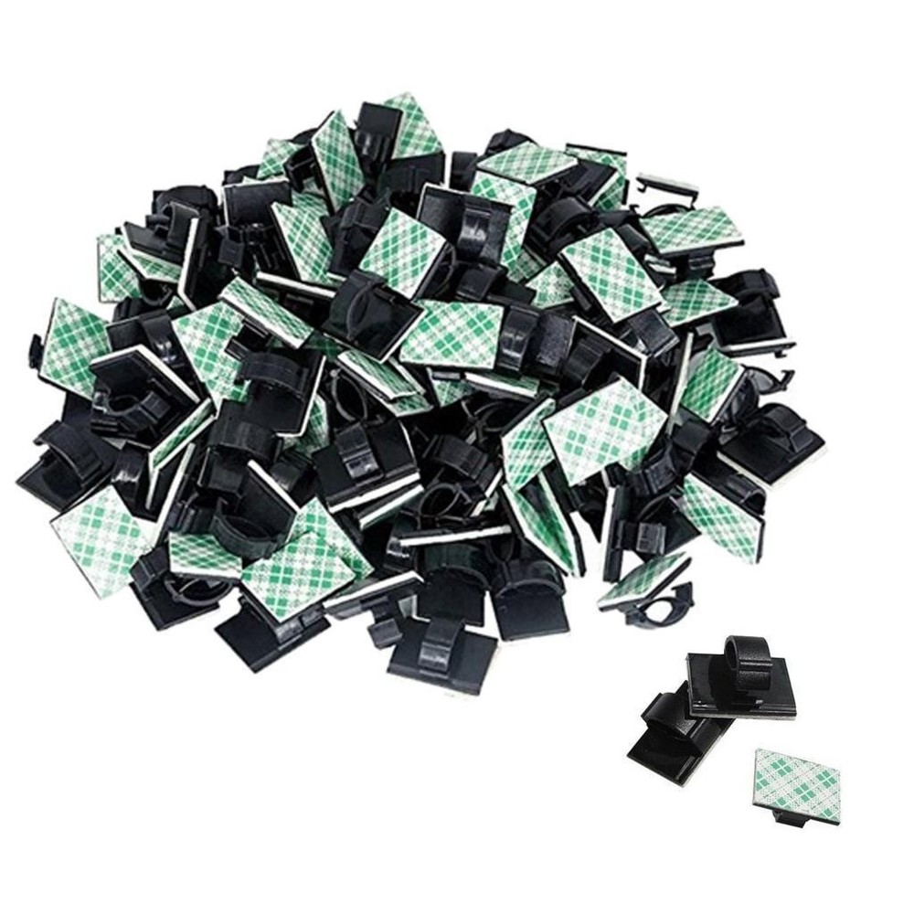 100pcs Wire Clips Cable Clips Cable Holder Clip For Car