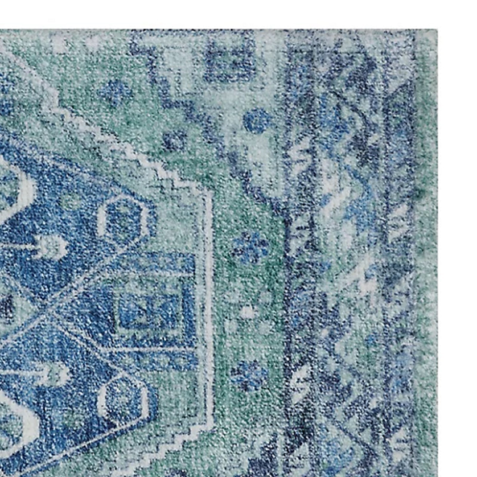 brand new Wild Sage Blue Green Gray Pattern 20x33 inch Rug in 100% Polyester