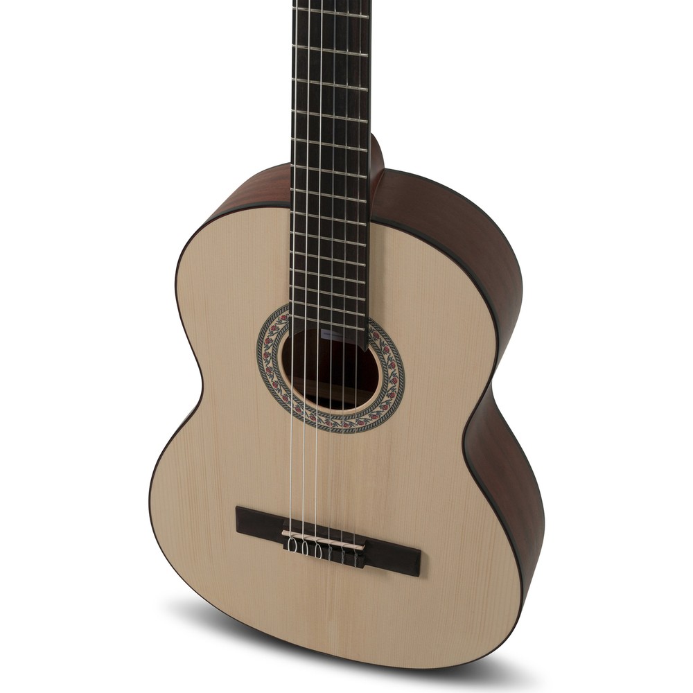 Caballero by MR Classical Guitar 3/4 Natural Solid Spruce Top