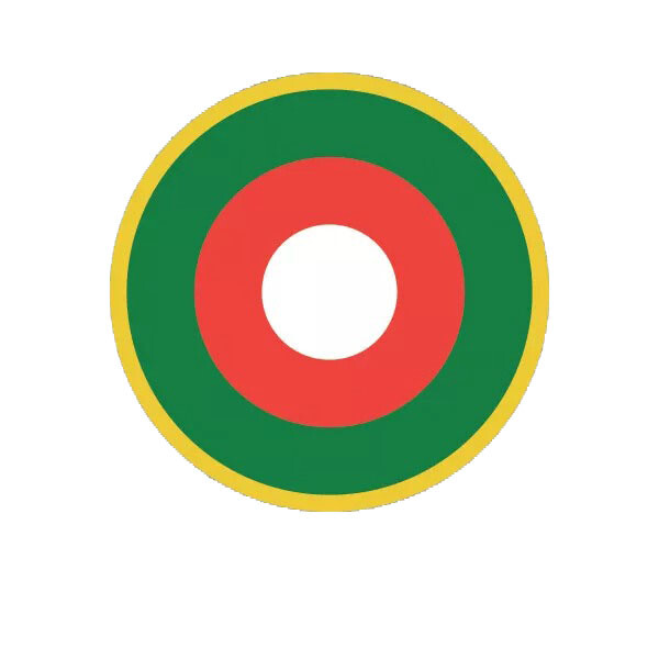 Malagasy Air Force Roundel Sticker Decal