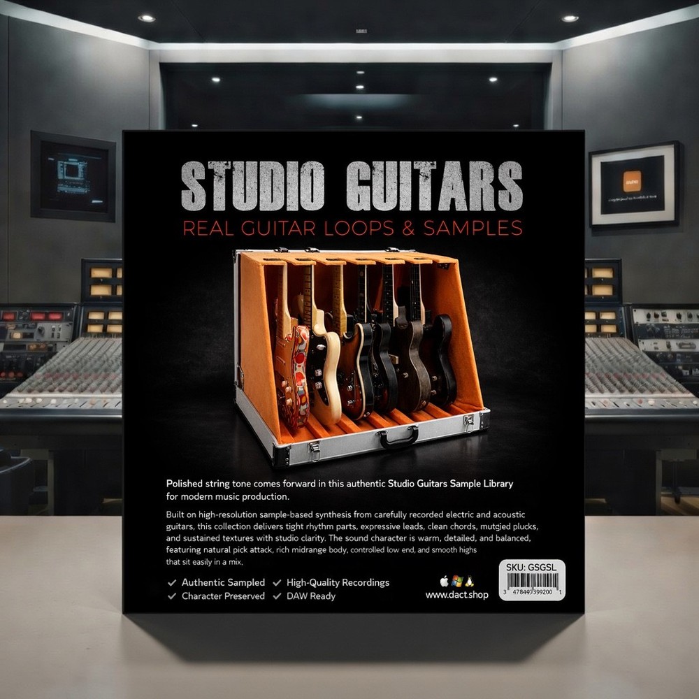 Studio Guitars Sample Library