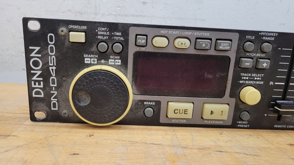 Denon DN-D4500 Dual CD/MP3 Control Unit *CONTROL UNIT ONLY*