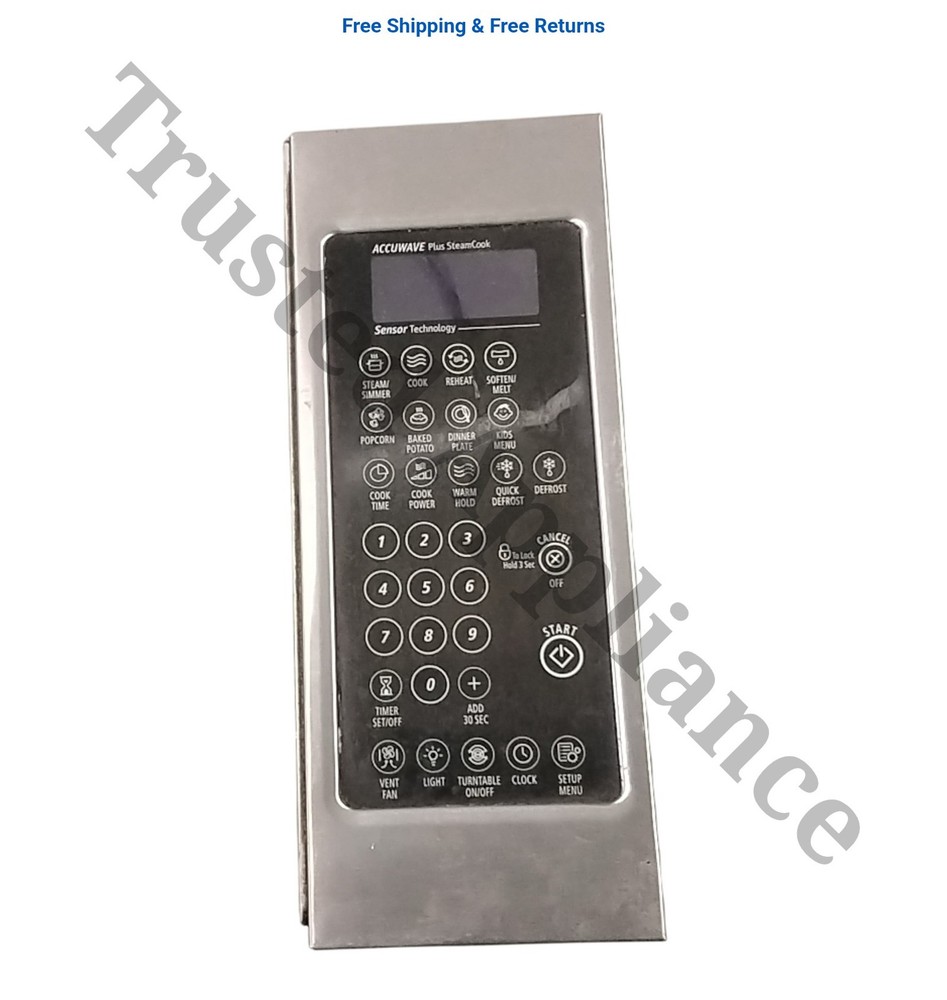 Microwave Control Panel Console 4619-648-84341 Stainless stainless