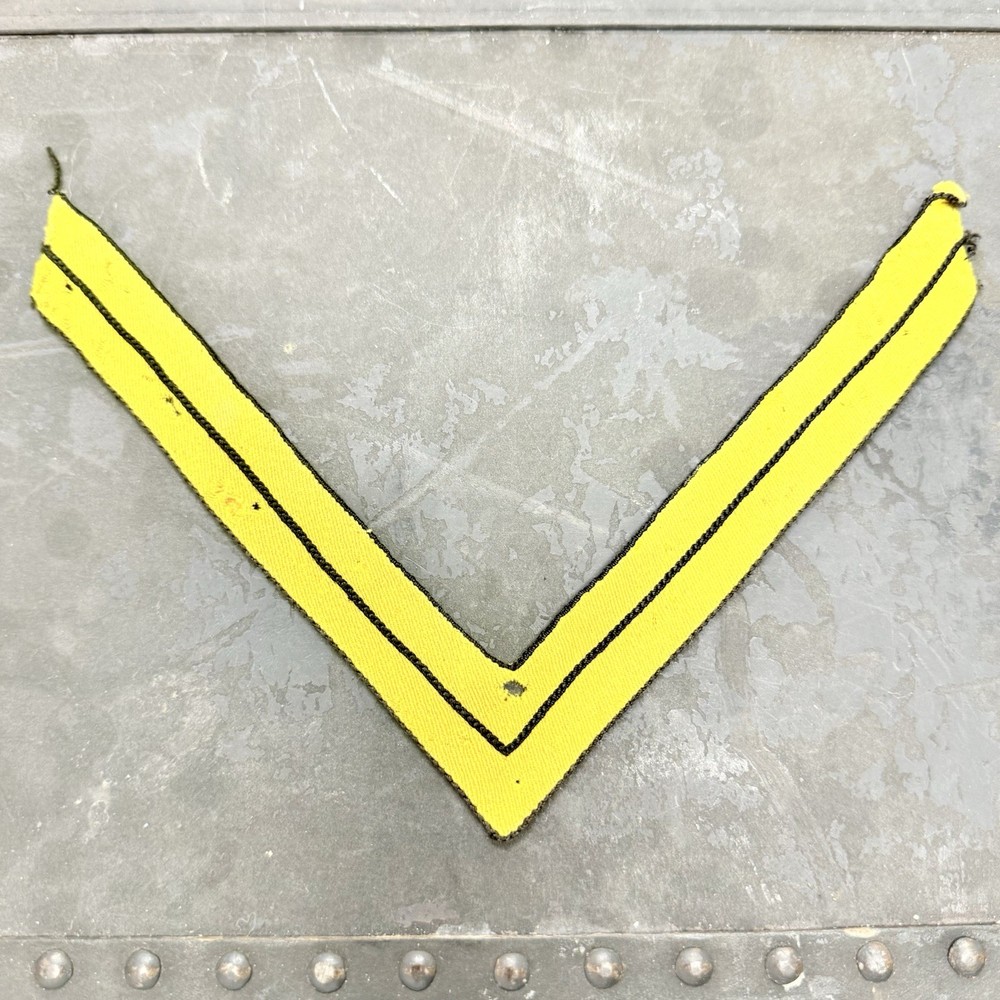 Original Indian War US Army Cavalry Cpl Chevron Rank Patch