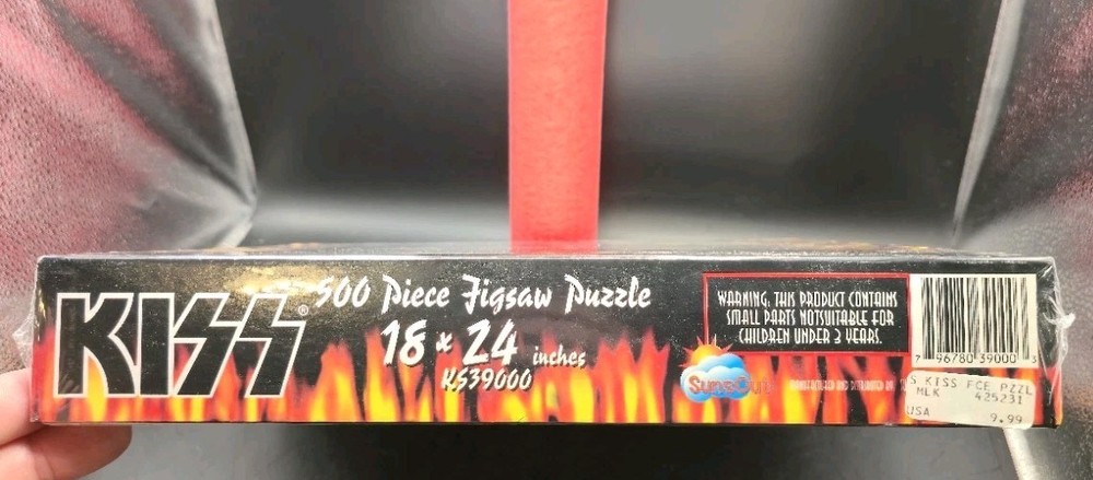 KISS Solo Albums Images KISS Jigsaw Puzzle 500 Piece 18"X24" NEW Sealed Vintage