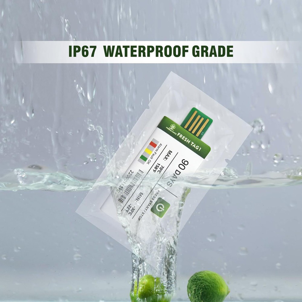 Freshliance 10pack Temperature Data Logger USB Disposable Temperature Recorde...