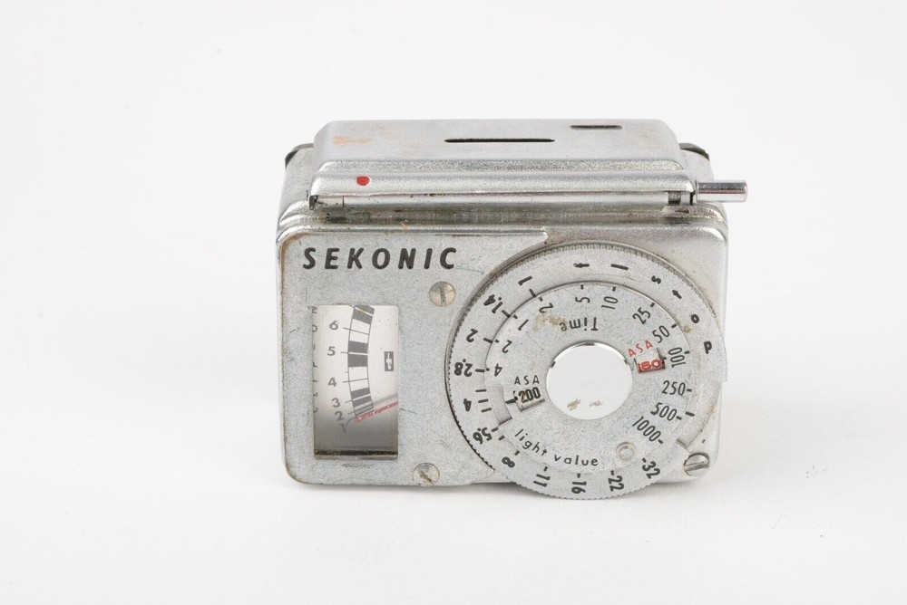 Compact Sekonic Incident Light Meter, Working, acurate +case