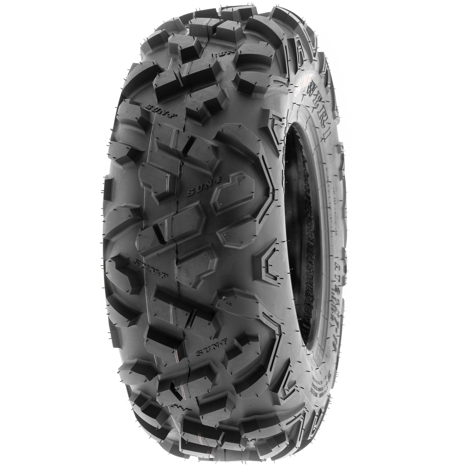SunF 19x7-8 ATV UTV 19x7x8 All Terrain Tires 6 PR A051 - Pair of 2 POWER II