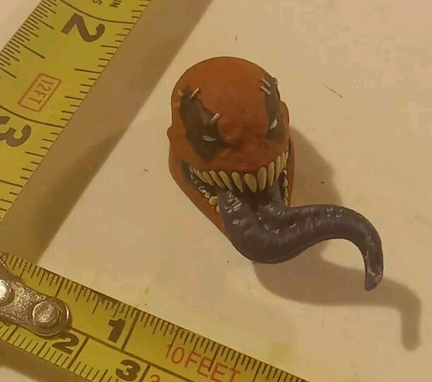 MARVEL LAGENDS VENOMPOOL BAF BUILD A FIGURE HEAD ONLY