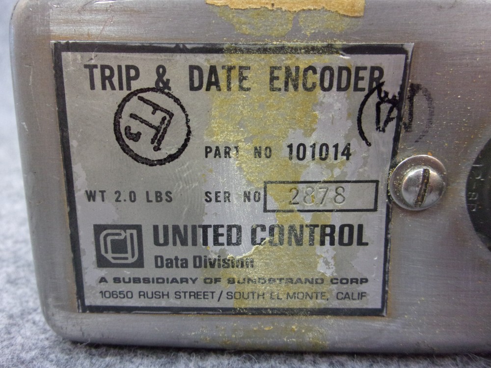 Sunstrand Trip & Date Encoder P/N 101014
