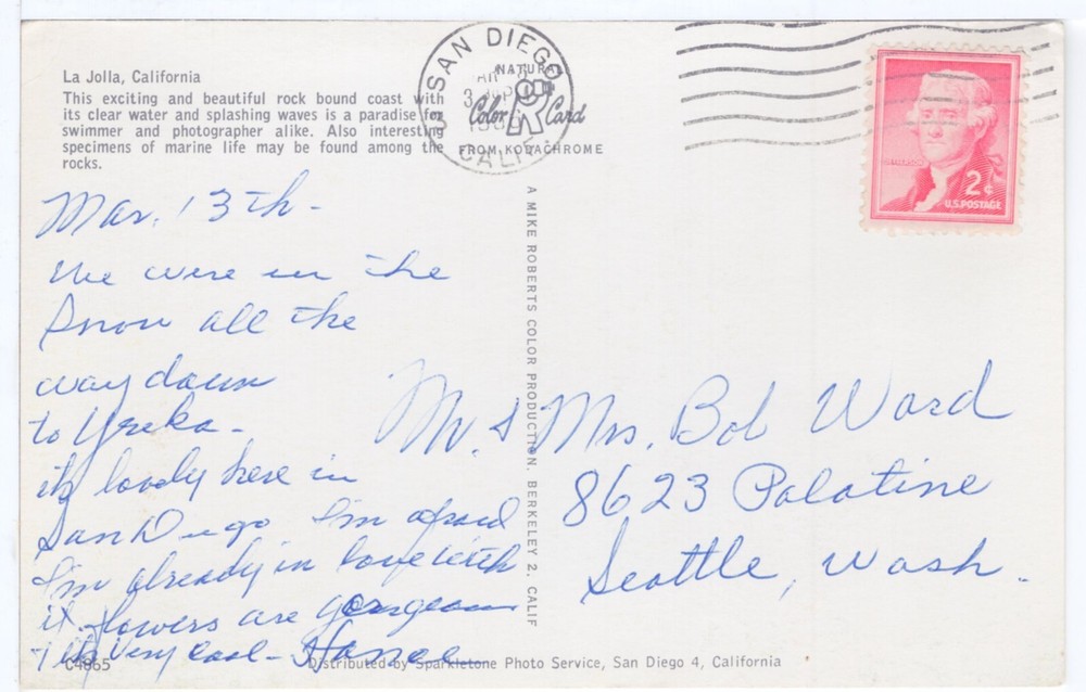 ROCKY COASTLINE, LA JOLLA, CA - PC3405