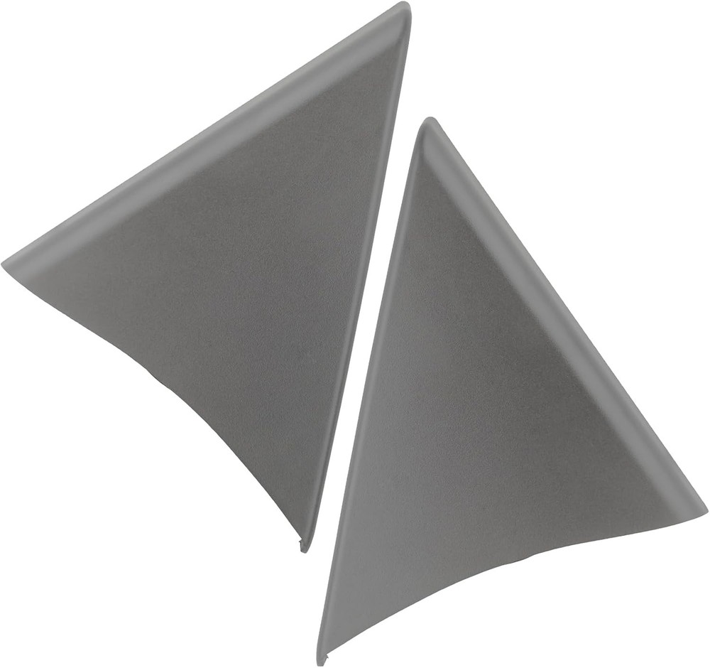 Front Door Upper Trim Panel Triangle Cover (Gray) Compatible with 2007-2013 Chev