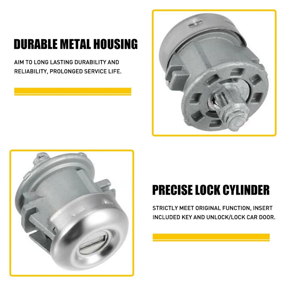 7C3Z1521990A For Ford Doors or Tailgate Key Lock Cylinder With 2 Keys Set